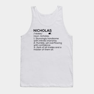 Nicholas Name Definition Nicholas Meaning Nicholas Name Meaning Tank Top